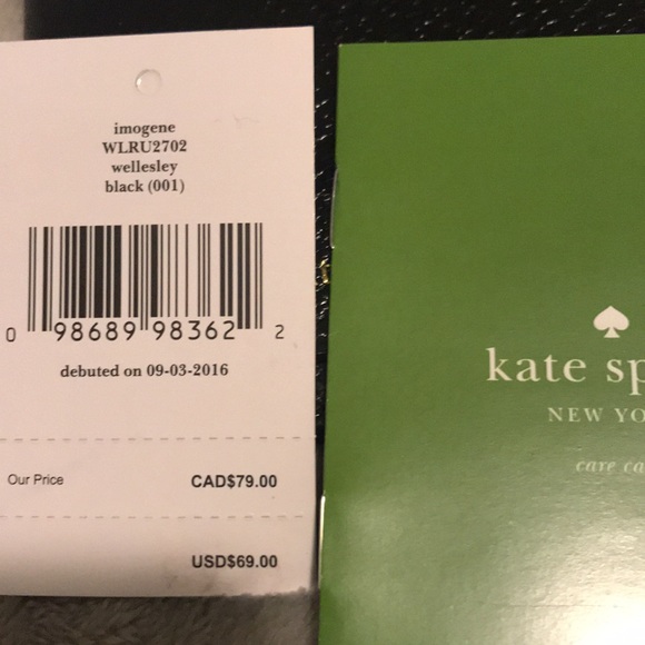 Kate Spade Hayes Street w Bonus card wallet - Picture 10 of 11